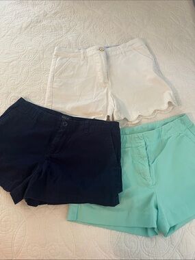 Lot of 3 Girls Shorts - Ralph Lauren, Crewcuts and Crown & Ivy